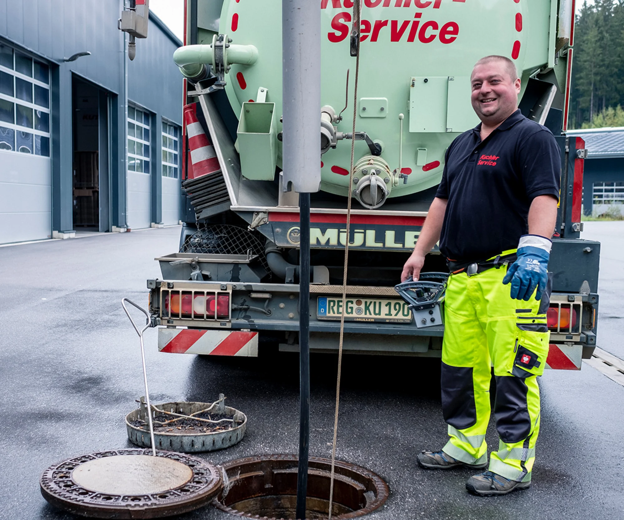 Leistungen für Kanalreinigung und Rohrreinigung in Geratskirchen